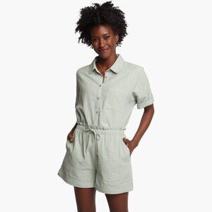 Able Jordan Easy Short Womens XL Desert Sage Cotton Slub Beachy Casual